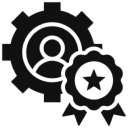 Timer with chat symbol